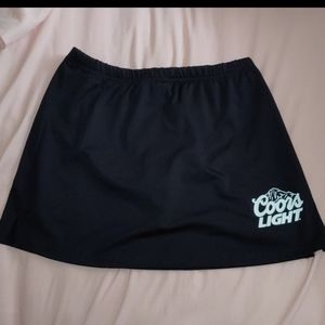 Coors Light tennis skort